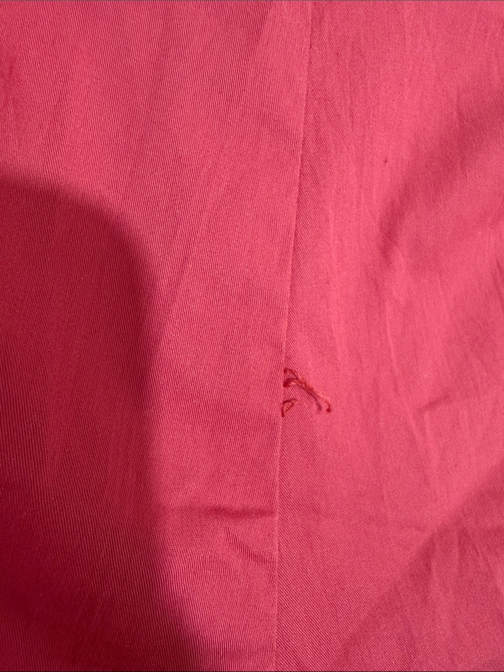 Women’s Pink Cargo Shorts with Bead Trim - Picture 7 of 7